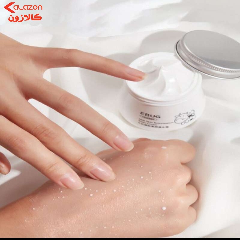 کرم مرطوب کننده و آبرسان دست و صورت ایباگ مدل 01 مناسب برای انواع پوست وزن 80 گرم